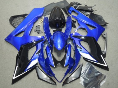 Azul Preto Carenagem GSXR 1000 K5 2005-2006