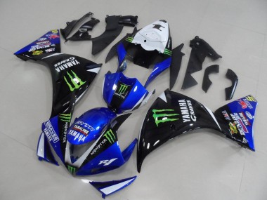 Azul Preto Monster Carenagem & Plástico R1 2009-2011